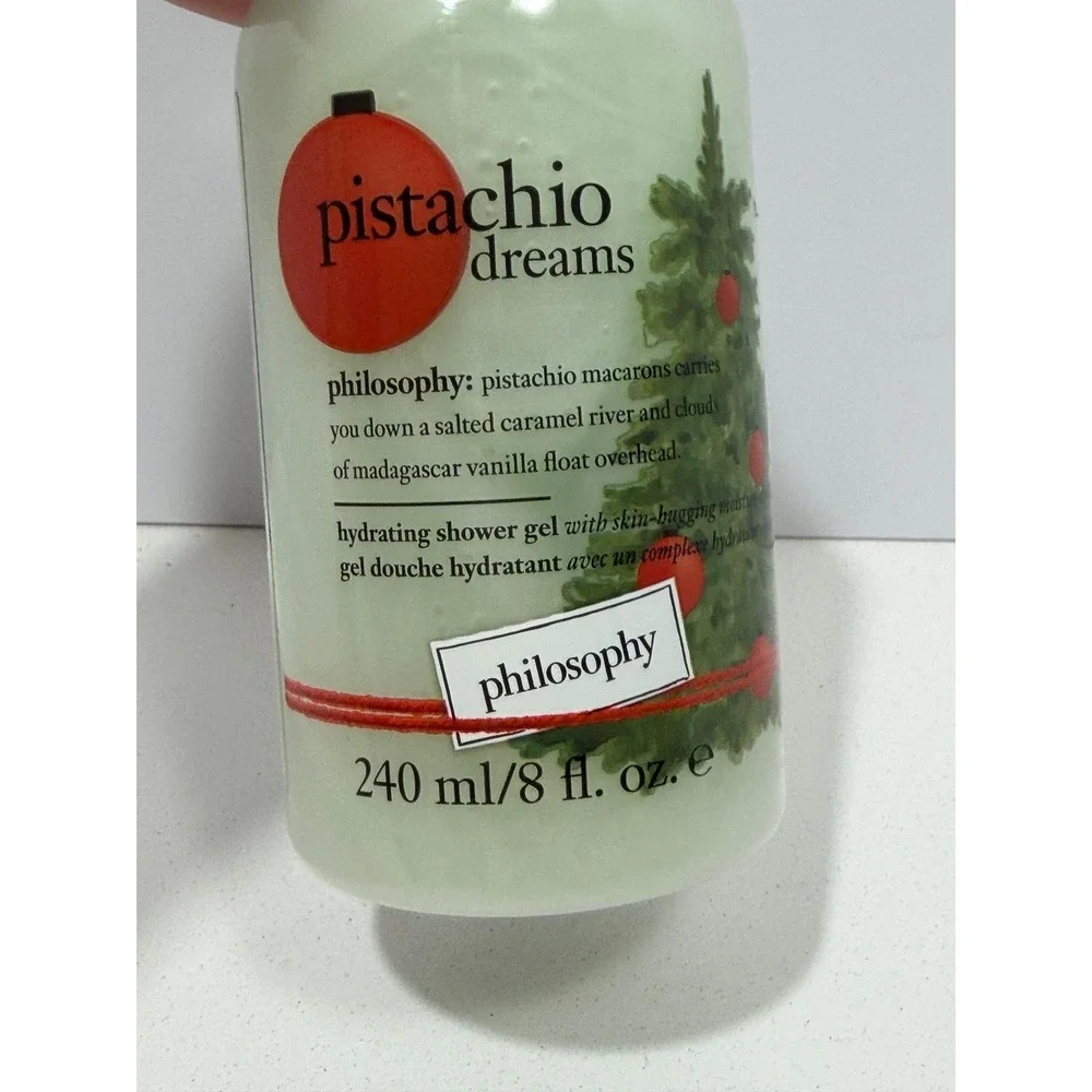 Philosophy Pistachio Dreams 3-in-1 Shower Gel Bubble Bath Shampoo 8oz New Sealed
